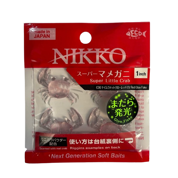Nikko-Super-Little-Crab-uv-red-glow-flake