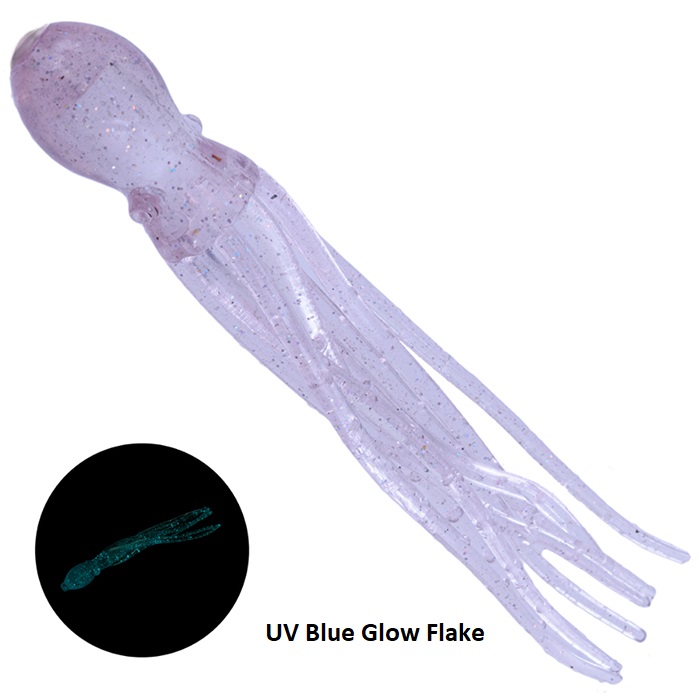 uv blue glow flake