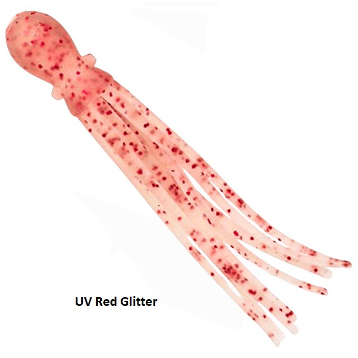 NIKKO OCTOPUS SKIRT 4.5 UV RED GLITTER – 1